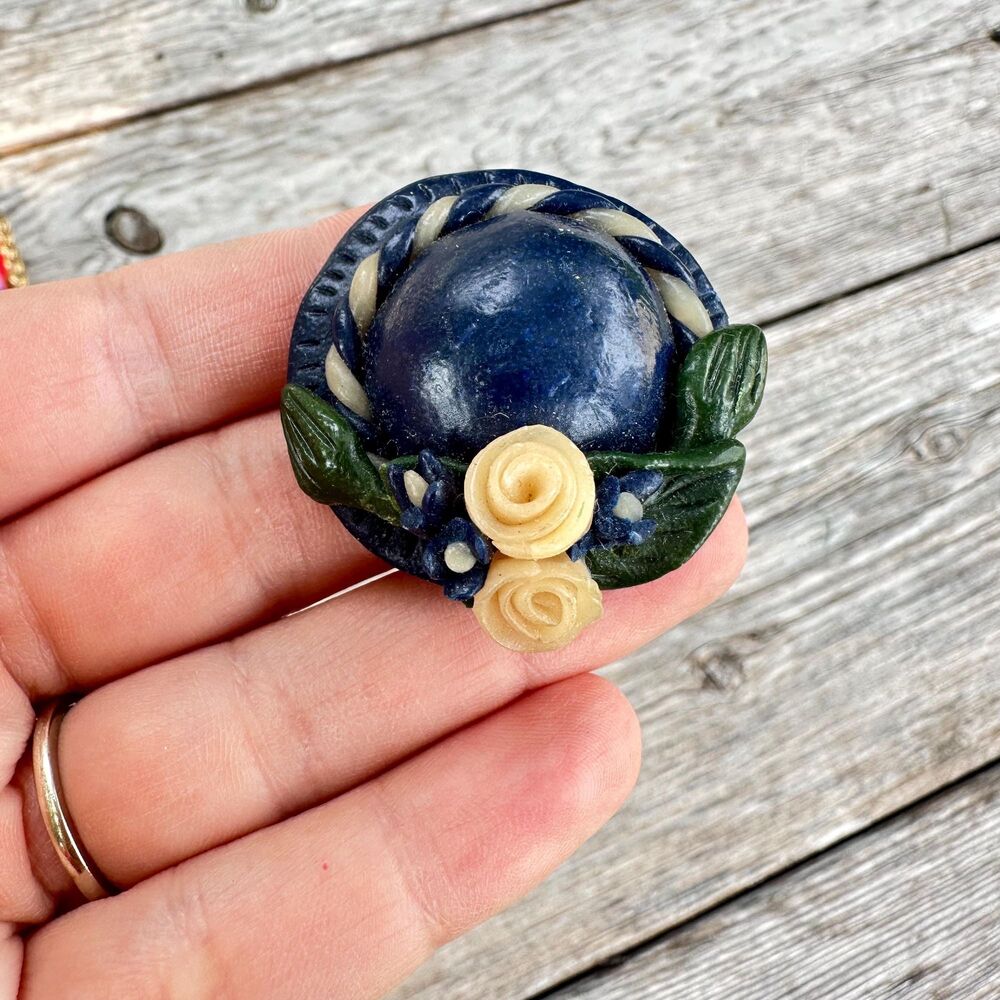 Vintage Jewelry Hat Brooch Hat Pin
